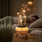 Aroma-Diffuser mit Quallen-Nebeleffekt und Holzfüssen