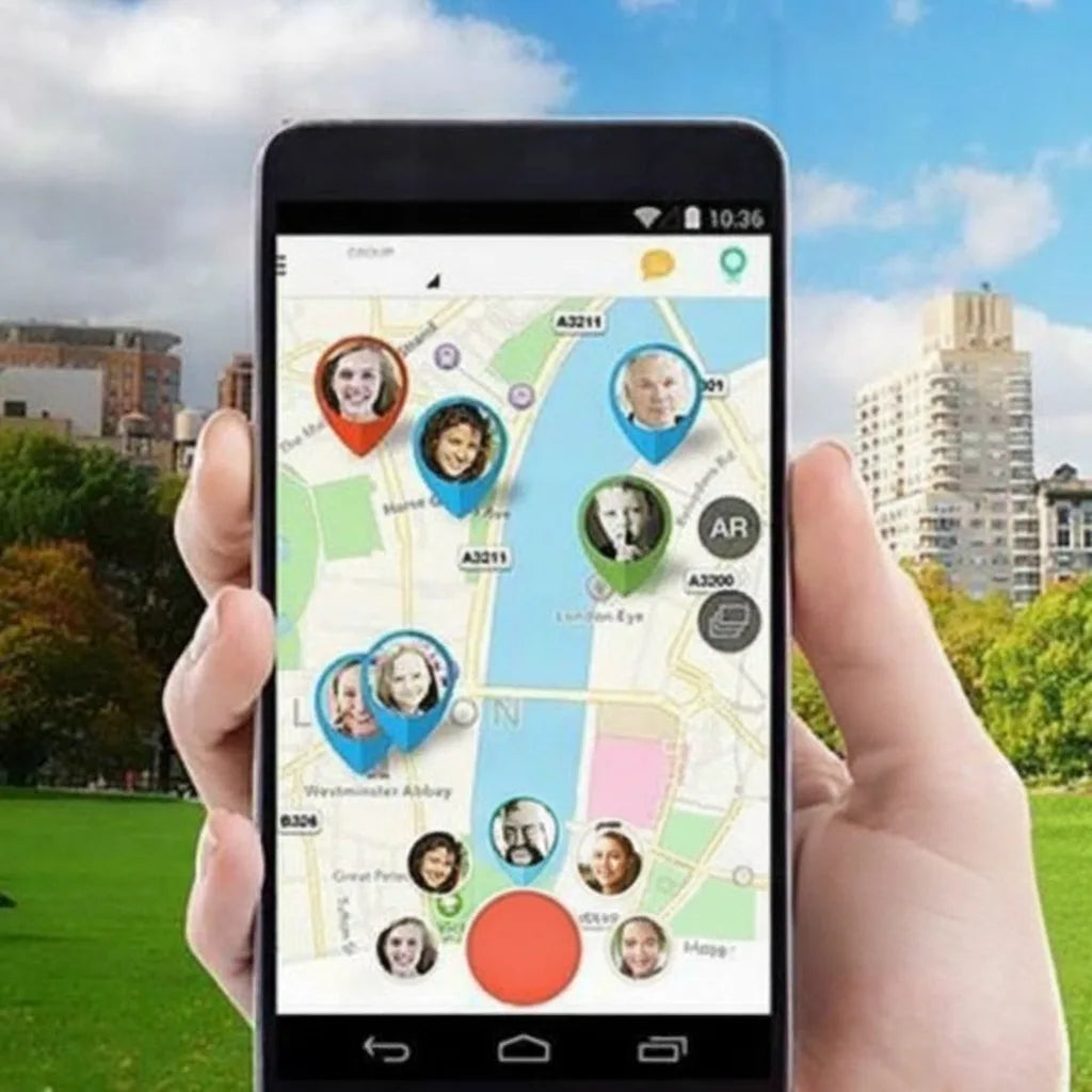 GPS Tracker mit SOS-Taste und Geozonen-Alarm