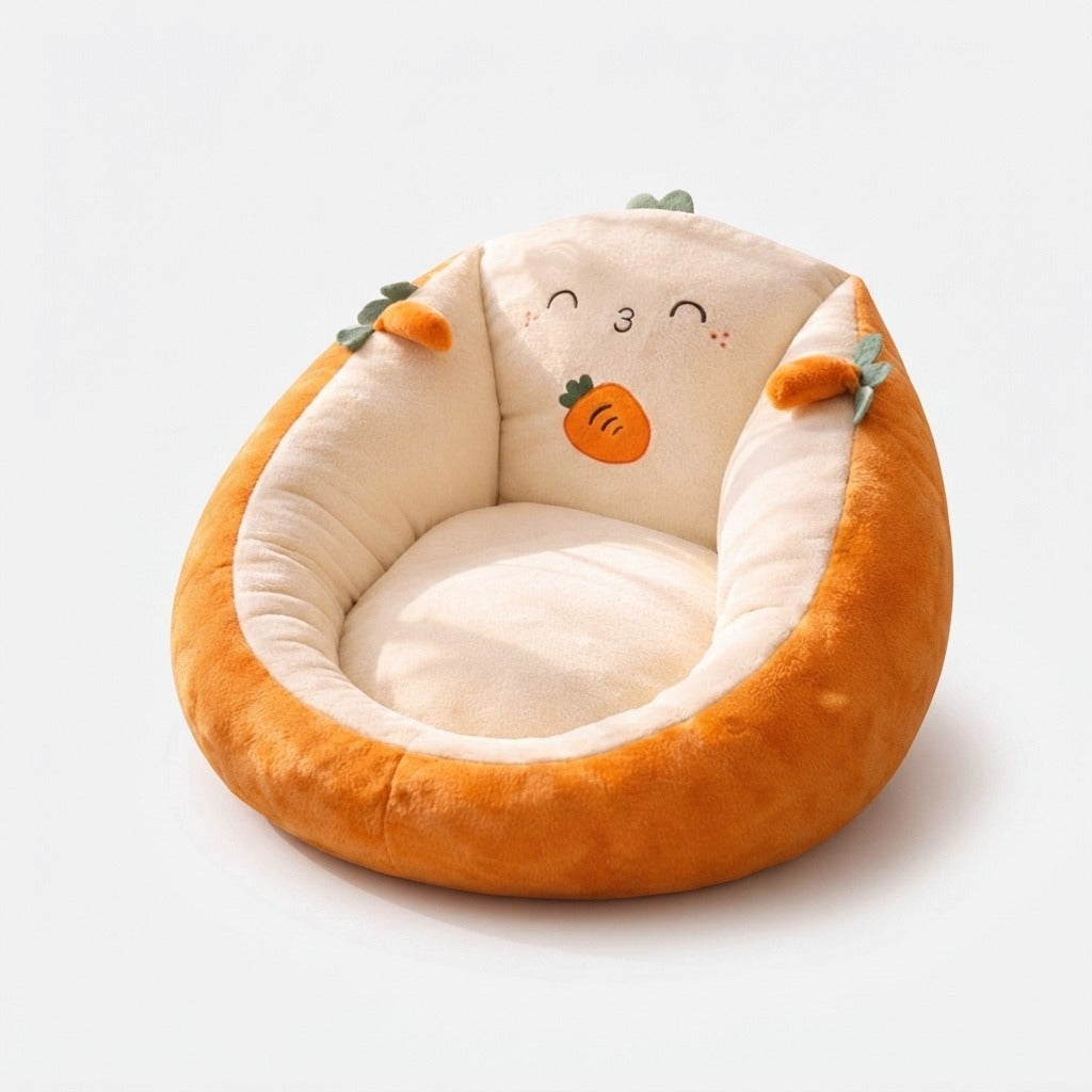Plüsch-Bodensessel mit Tiermotiv