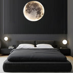 3D Mond Deckenleuchte mit Dimmfunktion