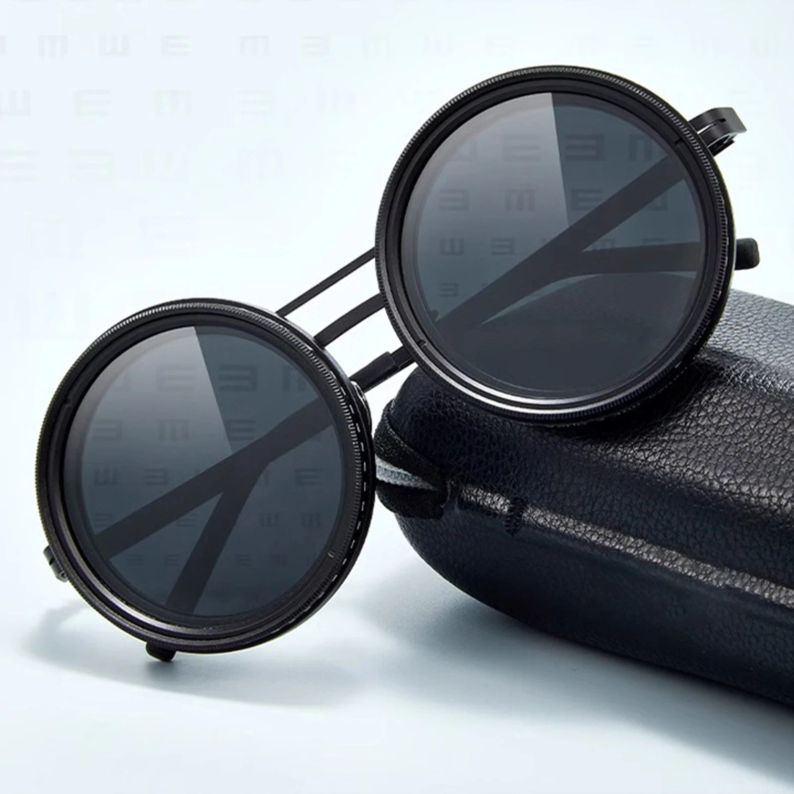 Sonnenbrille mit verstellbarer Tönung
