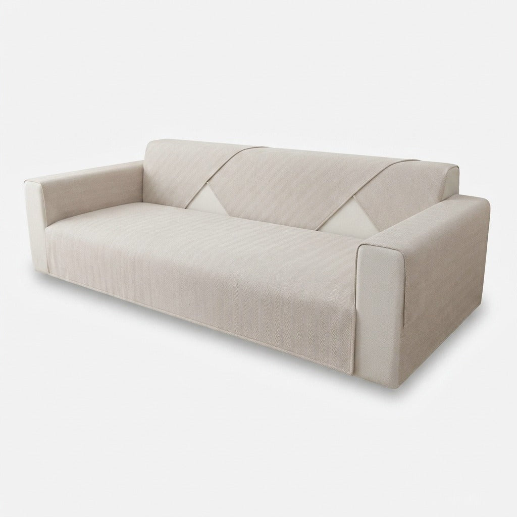 Sofaüberzug rutschfest aus Chenille