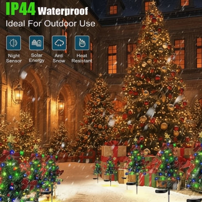 Solar-Weihnachtsbäume – Dekorative Wegbeleuchtung im Garten