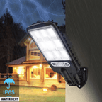 Solar LED Wandleuchte mit Bewegungsmelder