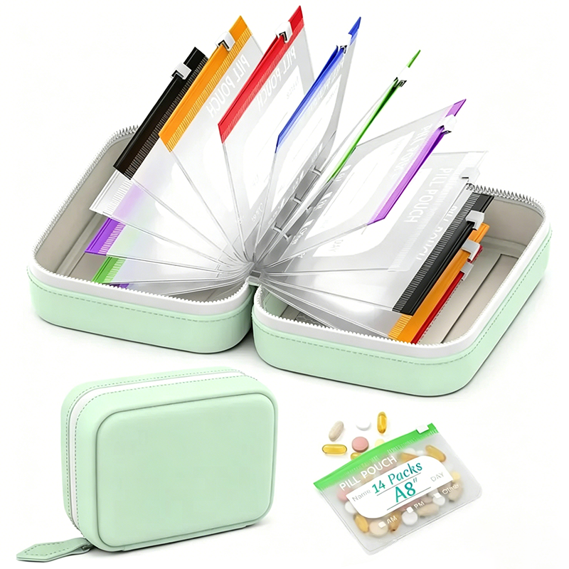 Tabletten-Organizer für 1 Woche mit 14 Fächern