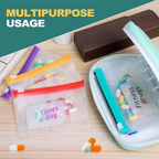 Tabletten-Organizer für 1 Woche mit 14 Fächern