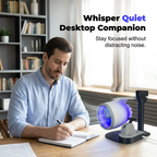 Turbo-Ventilator mit Jet-Engine Design und LED-Beleuchtung