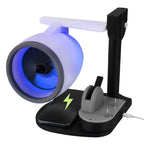 Turbo-Ventilator mit Jet-Engine Design und LED-Beleuchtung