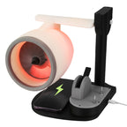 Turbo-Ventilator mit Jet-Engine Design und LED-Beleuchtung