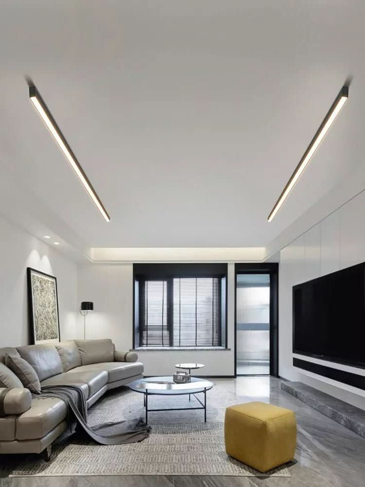 LED-Deckenleuchte aus Aluminium – Schlankes Design