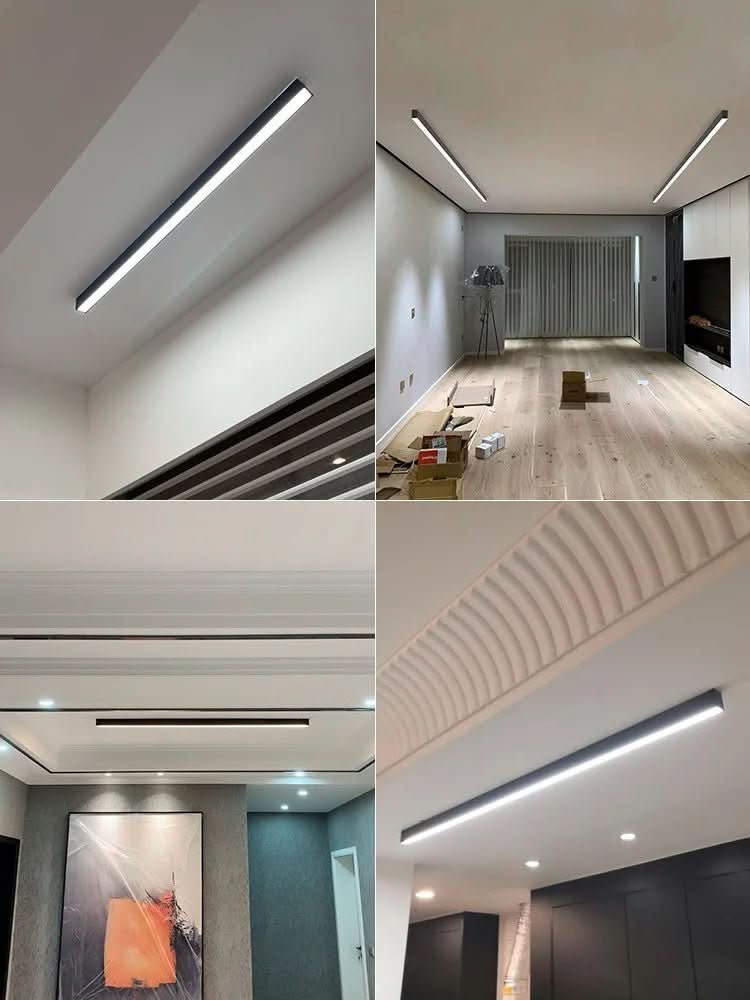 LED-Deckenleuchte aus Aluminium – Schlankes Design