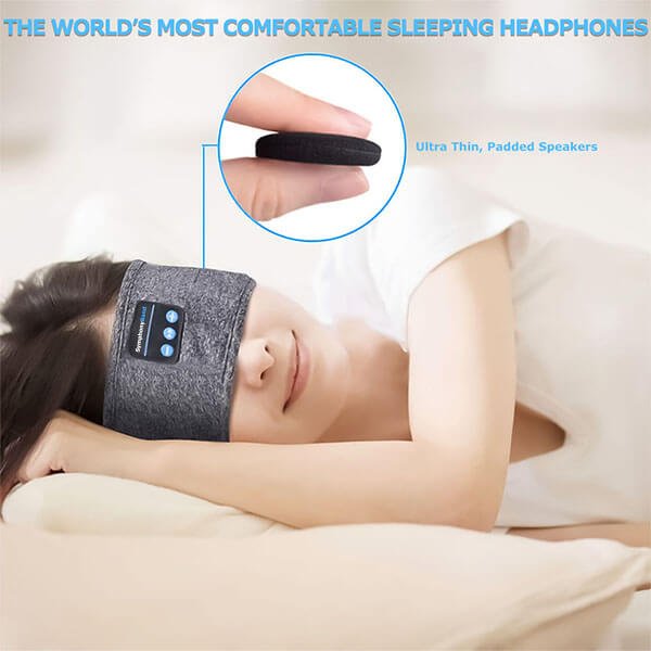 Bluetooth-Schlafkopfhörer mit weichem Stirnband