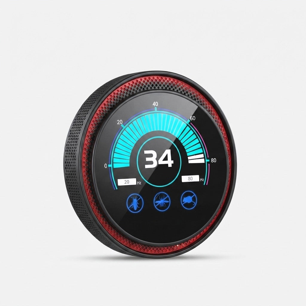 Ultraschall-Schädlingsabwehr mit 360°-Schutz