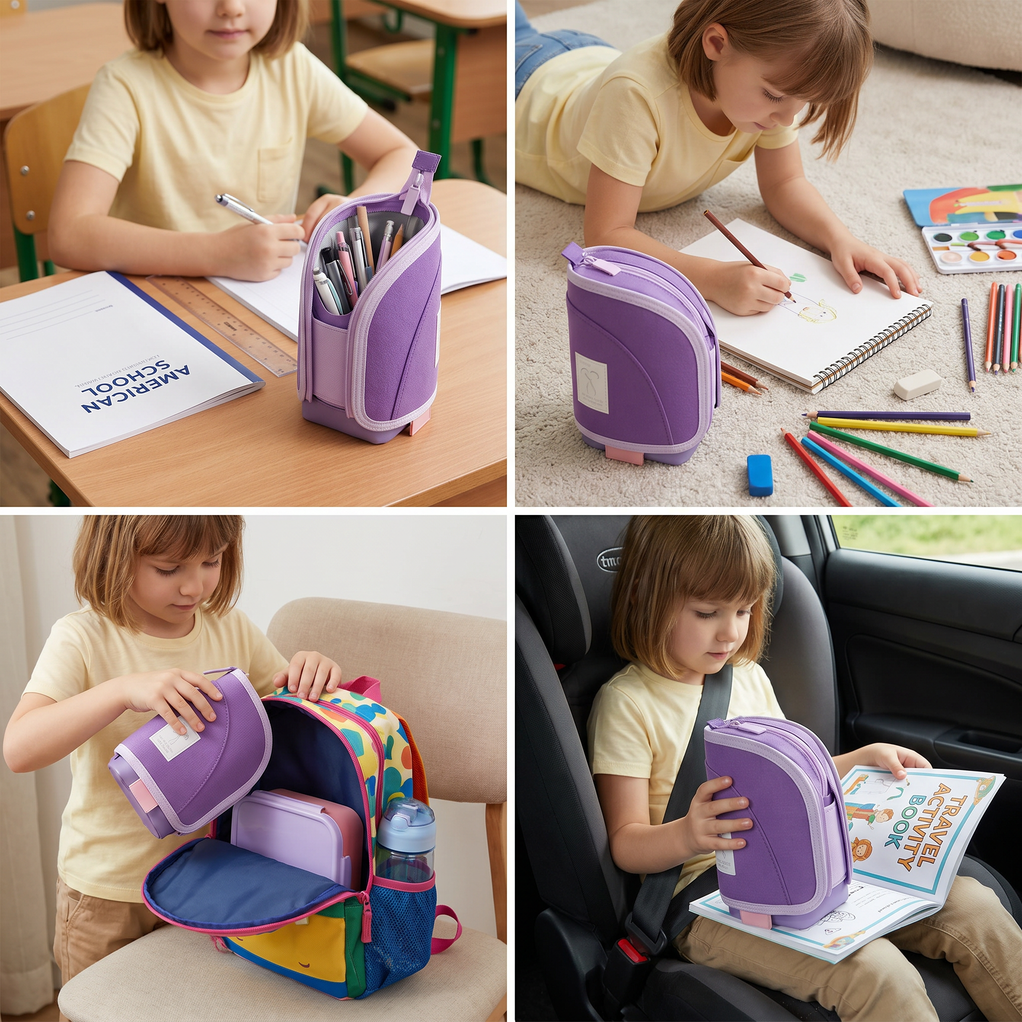Pop-Up Federmäppchen 2-in-1 mit Stiftehalter