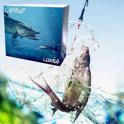 Angel-Adventskalender | 24 hochwertige Köder zum Fischen