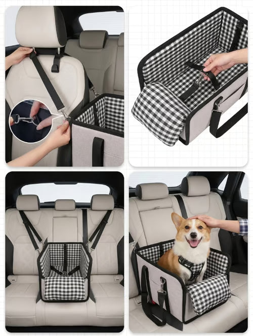 Hunde-Autositz für kleine Hunde – sicher und komfortabel